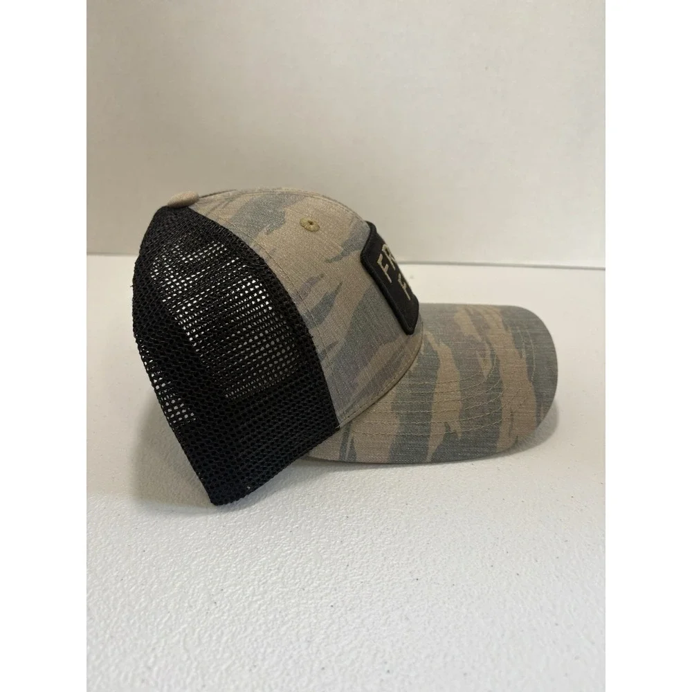 NEW Free Fly Apparel Wave Trucker Hat OS Congaree Camo Outdoor Mesh Cap Snap